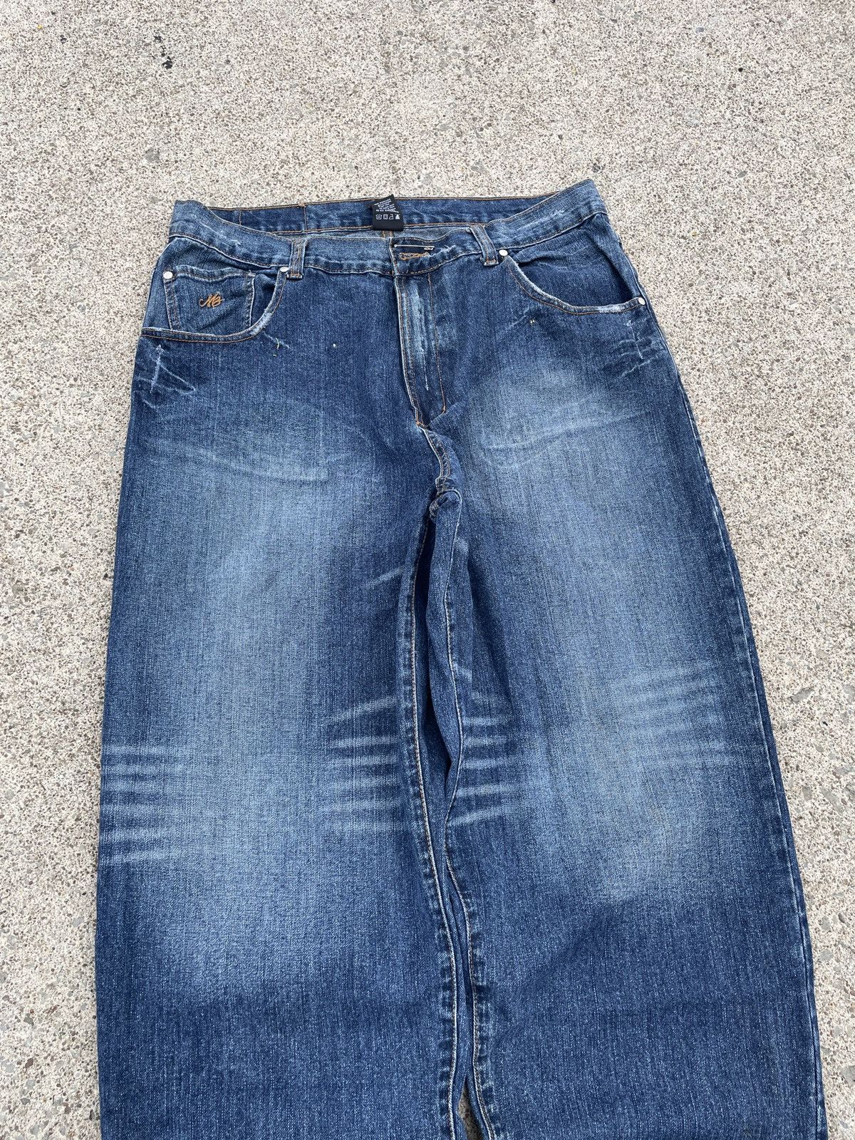 Makaveli 90s Tupac Baggy Denim Size US 36 / EU 52 - 4 Thumbnail