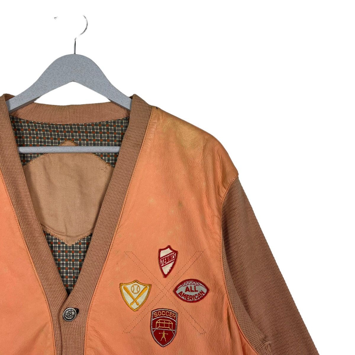 Other 🔥 80s VINTAGE HYBRID CARDIGAN JACKET MADE IN FRANCE Size US M / EU 48-50 / 2 - 6 Thumbnail