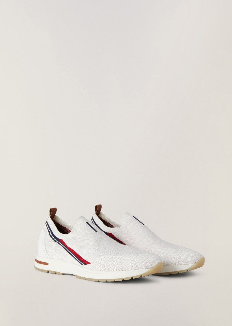 image of Loro Piana O1Srvl11E0424 Sneakers In White, Women's (Size 9)