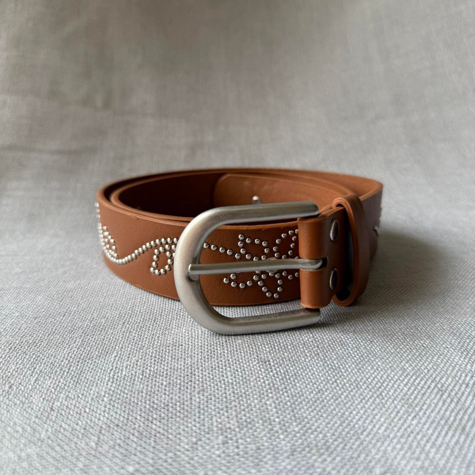 Other Brown floral studded silver western WMNS2 Size ONE SIZE - 4 Thumbnail