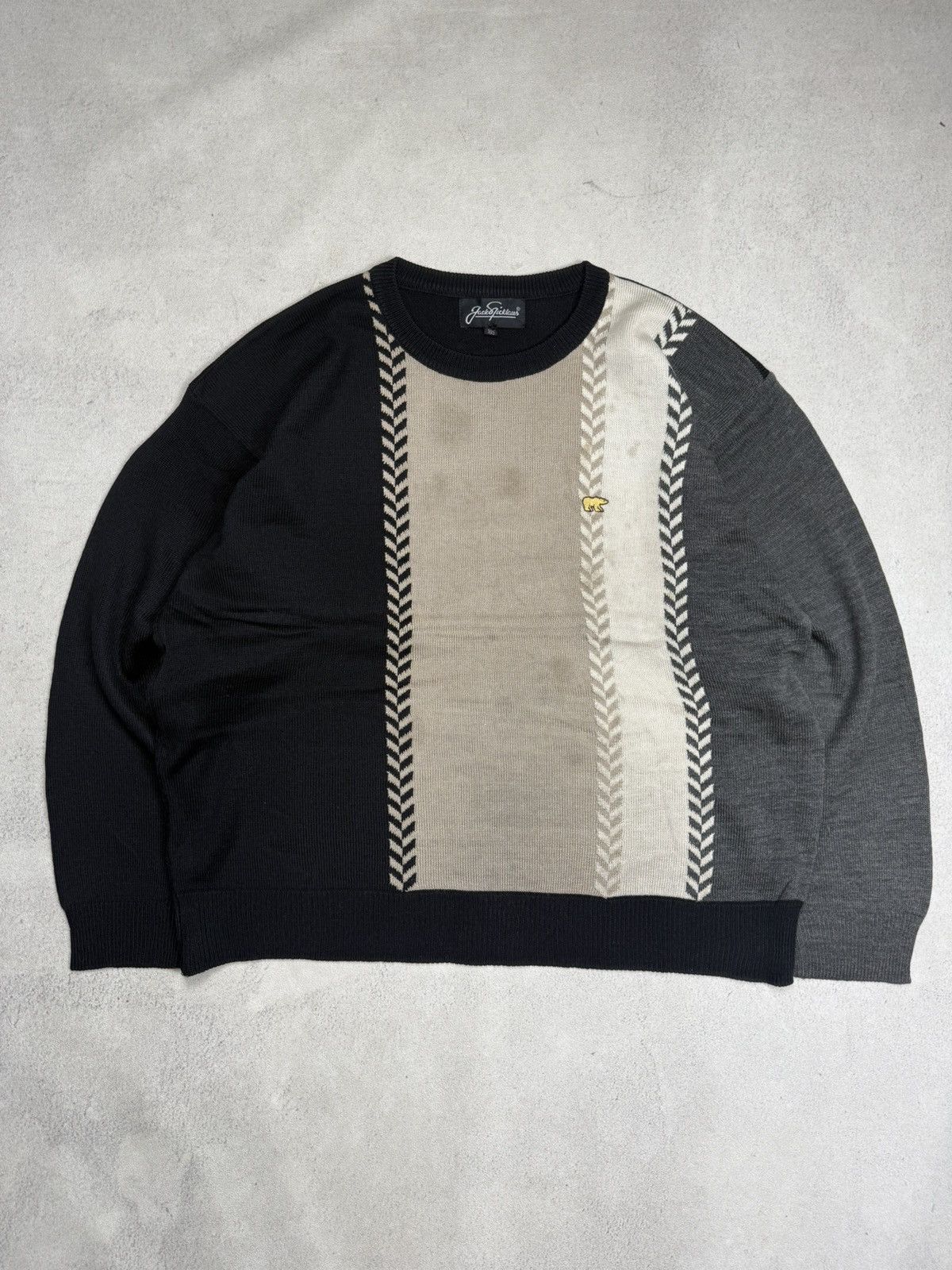 Vintage Vintage Jack Niclaus Knit Sweater Size US M / EU 48-50 / 2 - 1 Thumbnail