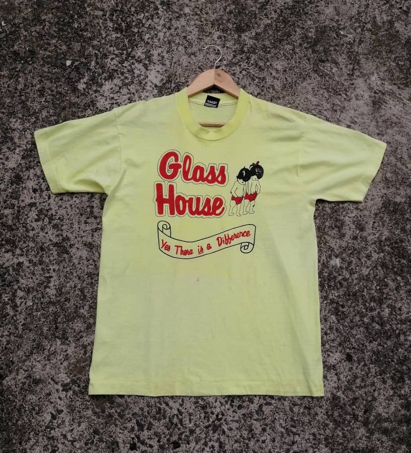 Vintage Vintage 90s Screen Stars Glass House Tee Size US M / EU 48-50 / 2 - 1 Thumbnail