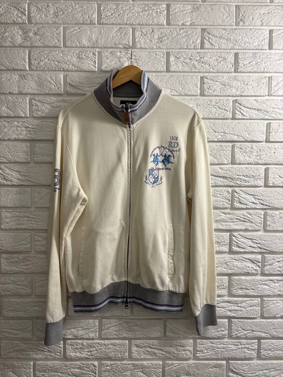 La Martina La Martina zip-up hoodie vintage American Polo Size US M / EU 48-50 / 2 - 1 Thumbnail