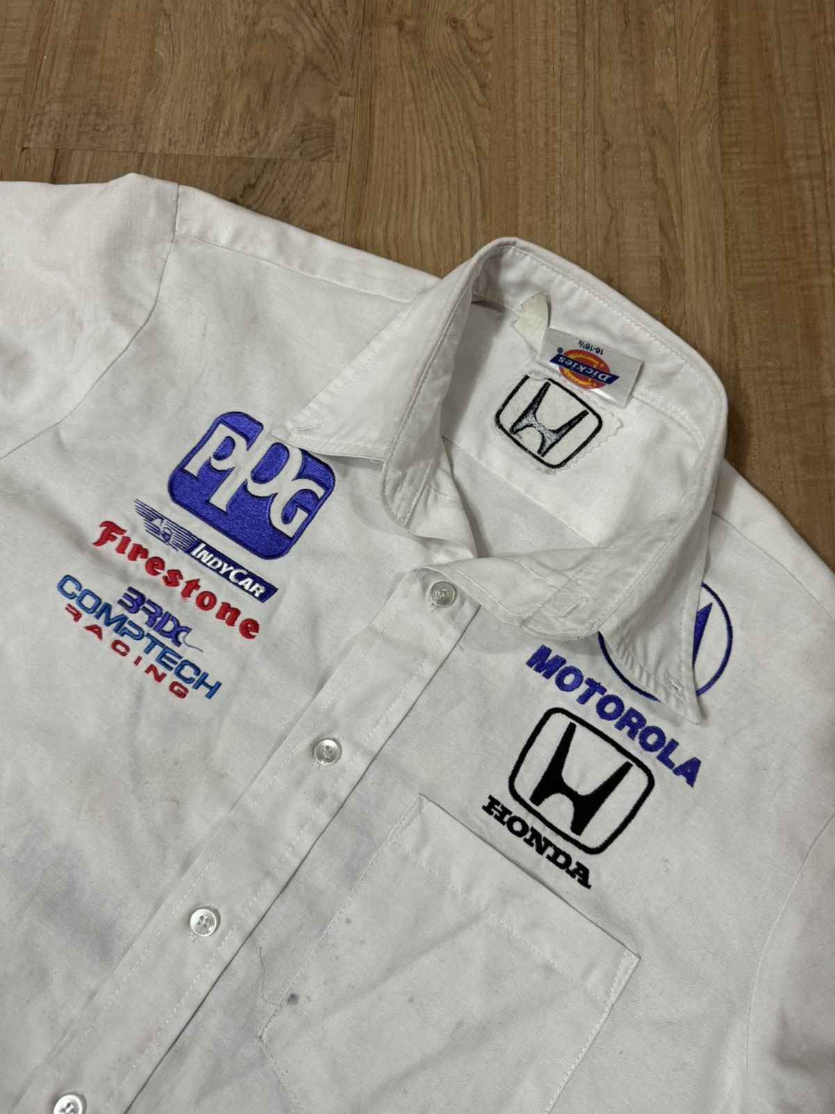 Dickies × Honda VINTAGE DICKIES HONDA MOTOROLLA INDY RACING TEAM SHIRT Size US L / EU 52-54 / 3 - 2 Thumbnail