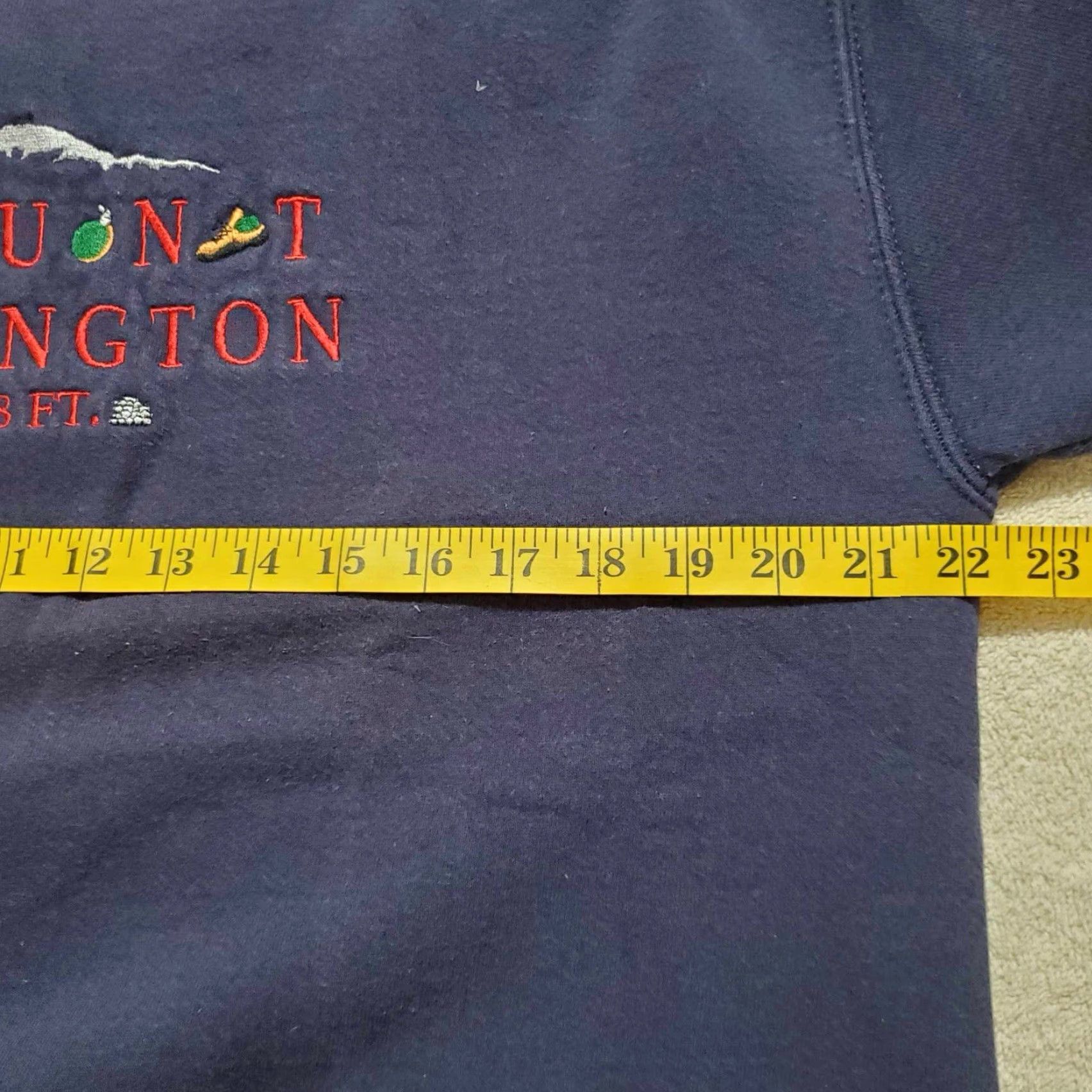 Lee VINTAGE Lee Mount Washington Premium Cotton Crewneck 90s Sweatshirt Large L Blue Mens Size US L / EU 52-54 / 3 - 4 Thumbnail