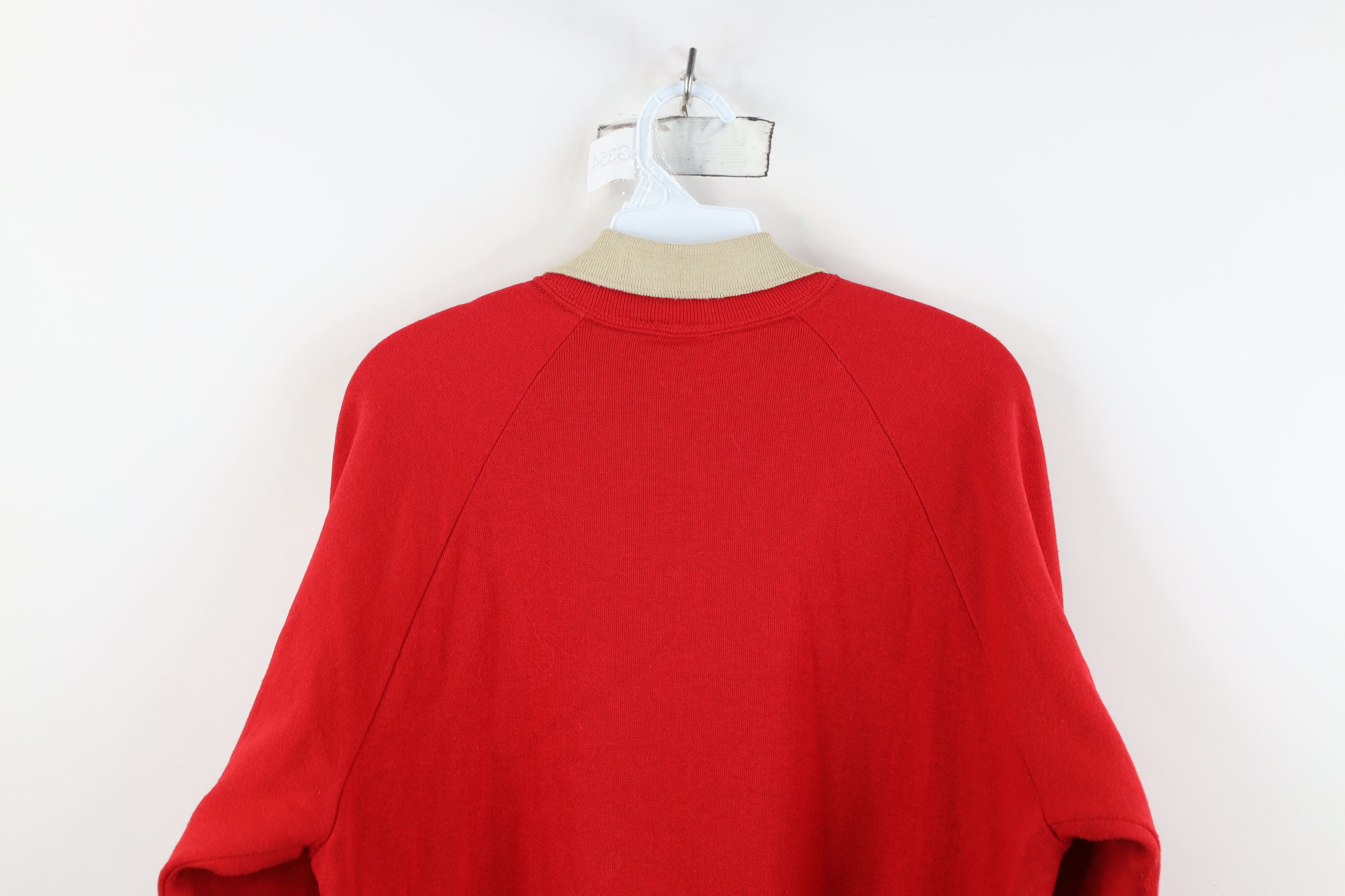 Vintage Vintage 80s Streetwear Christmas Reindeer Sweatshirt Size XL / US 12-14 / IT 48-50 - 13 Thumbnail