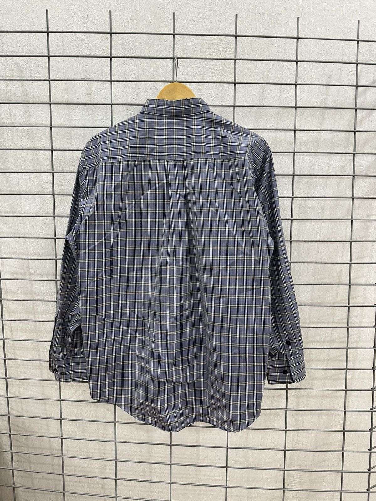 Burberry Burberry London Blue Nova Check Plaid Shirt Size US L / EU 52-54 / 3 - 2 Thumbnail