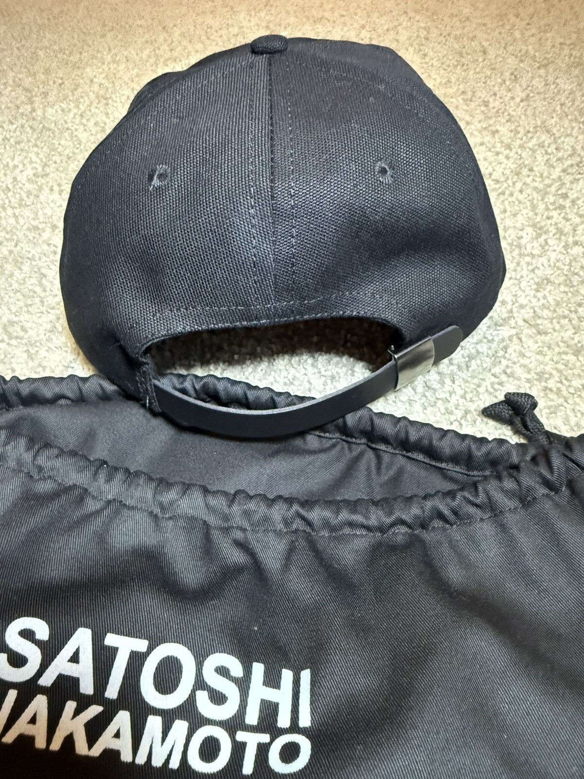Satoshi Nakamoto Satoshi Nakamoto OG Cap Black Brand New Size ONE SIZE - 8 Thumbnail