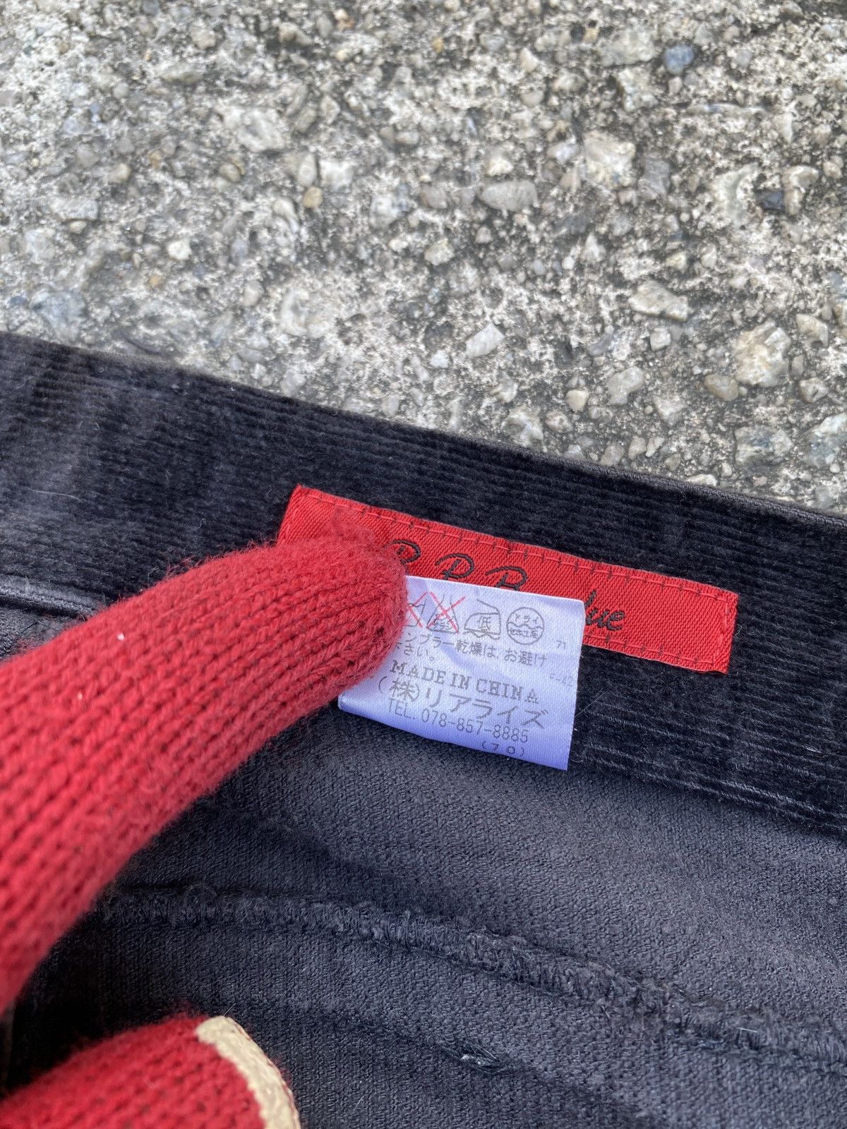 Japanese Brand R.P.B Due Corduroy Low Rise Flare Pant Size US 28 / EU 44 - 16 Thumbnail