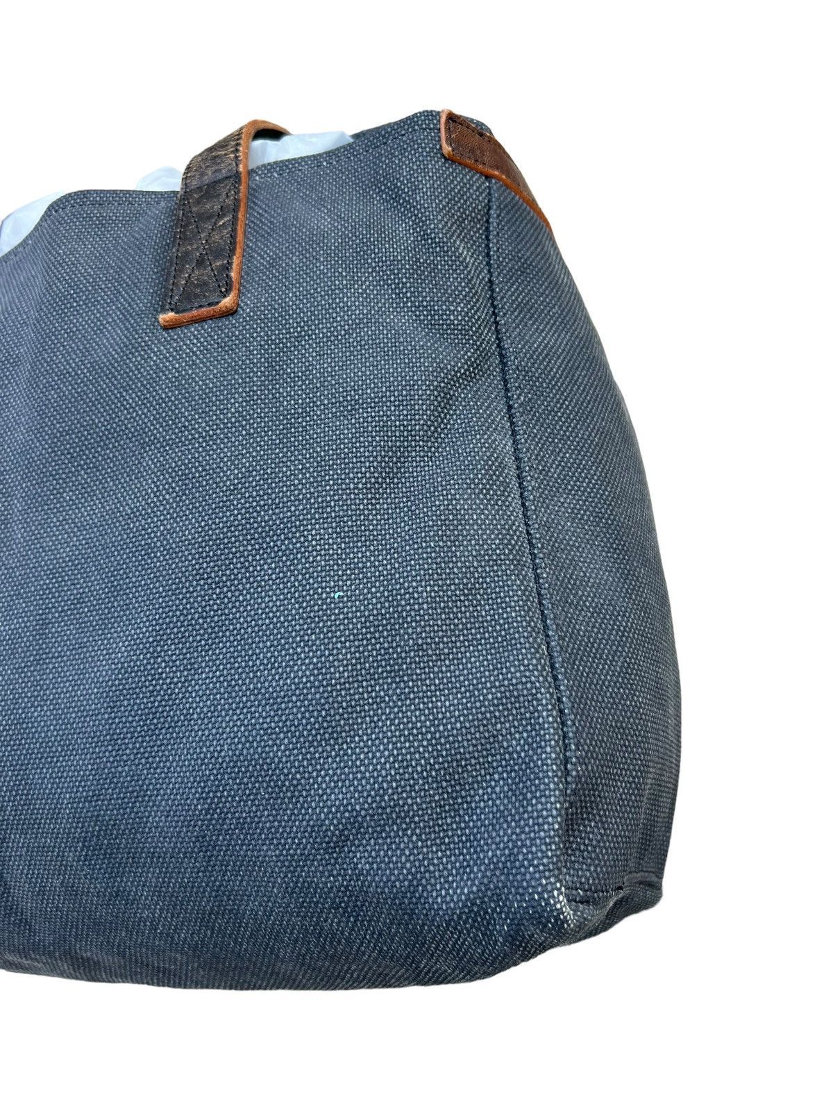 Porter 53225320 Waxed Herringbone Twill Cotton Handle Bag Size ONE SIZE - 5 Thumbnail
