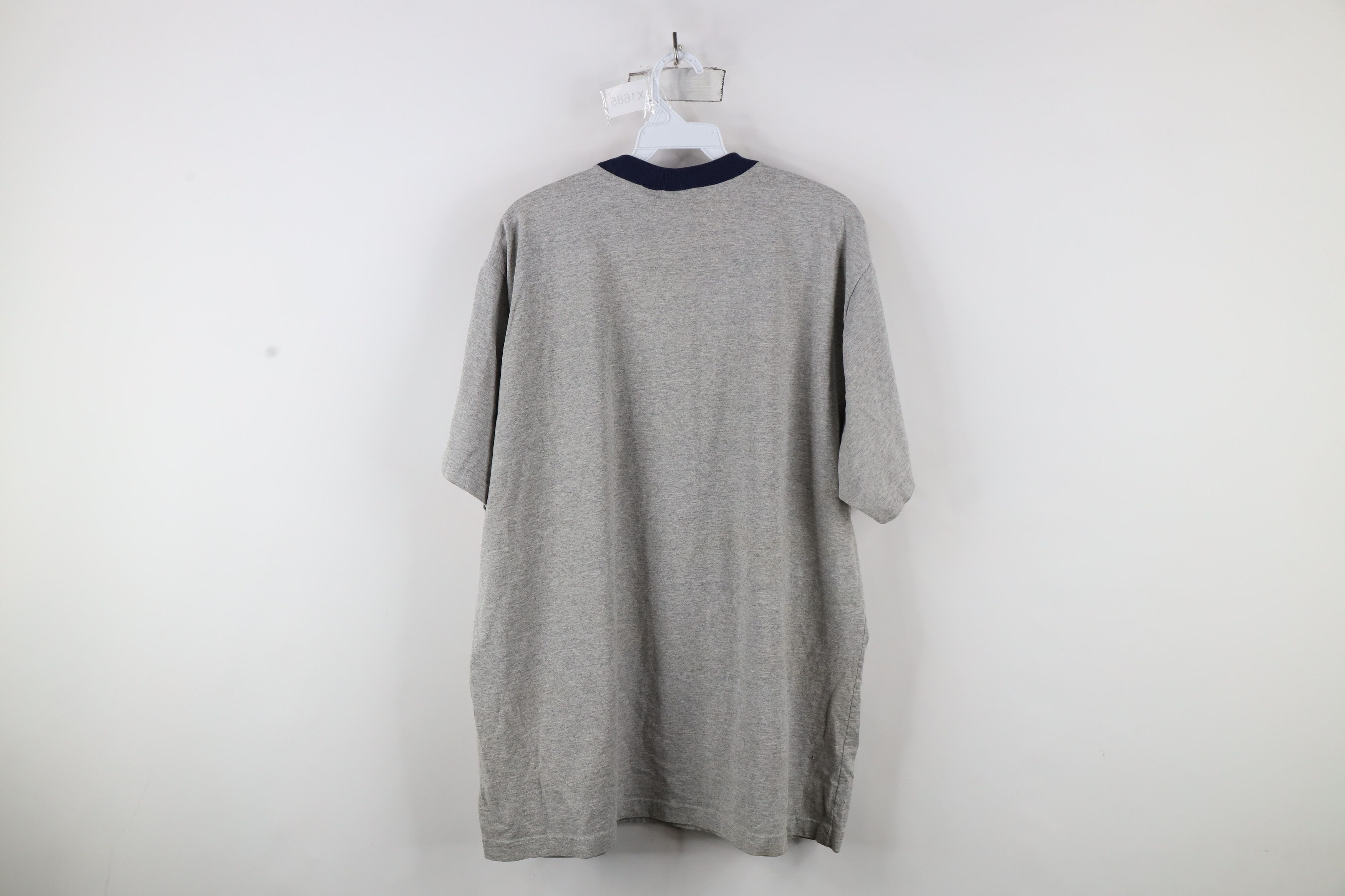 Vintage Vintage 90s Bum Equipment Spell Striped Short Sleeve T-Shirt Size US XL / EU 56 / 4 - 10 Thumbnail