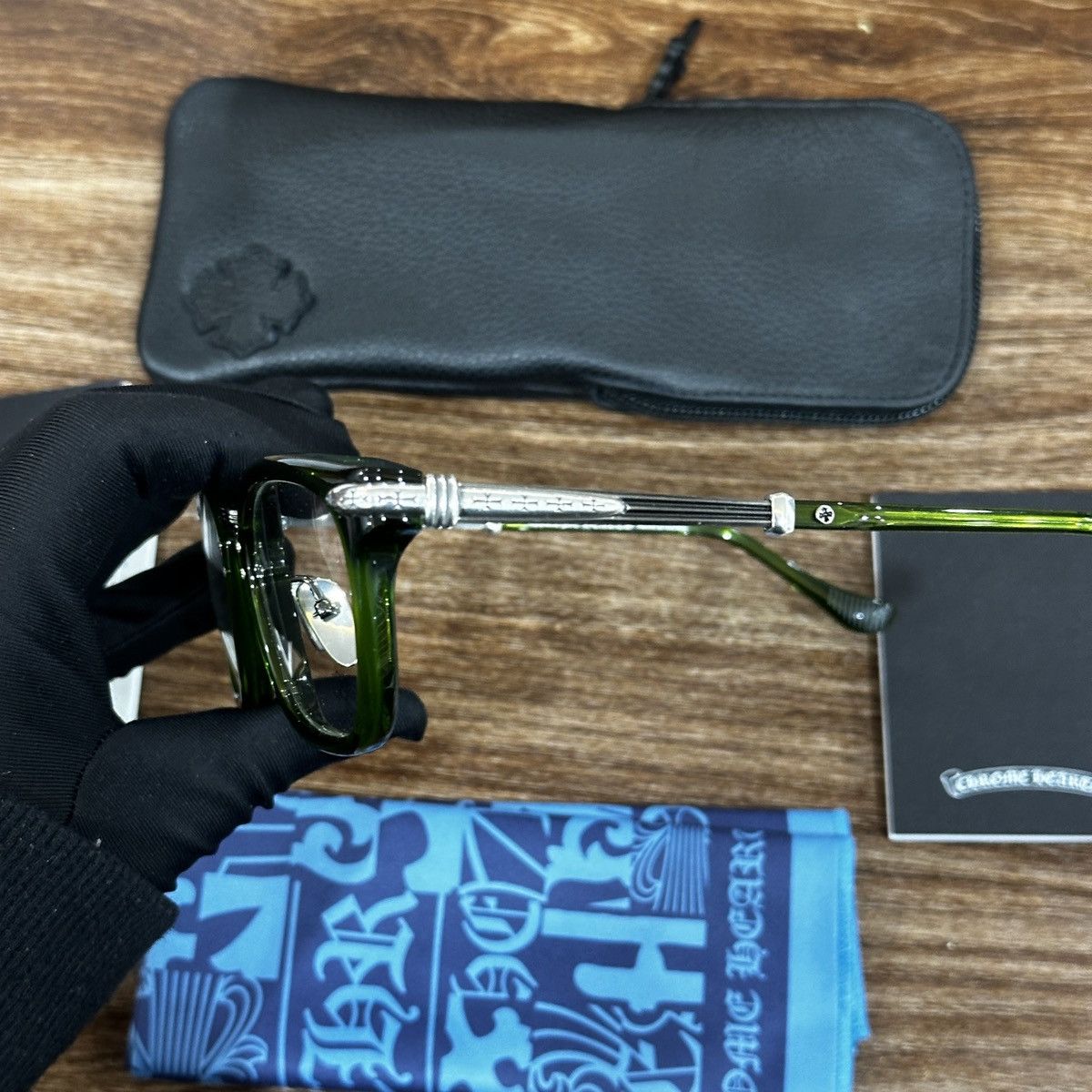 Chrome Hearts CHROME HEARTS TITANASLUVR EYEGLASSES Size ONE SIZE - 5 Thumbnail