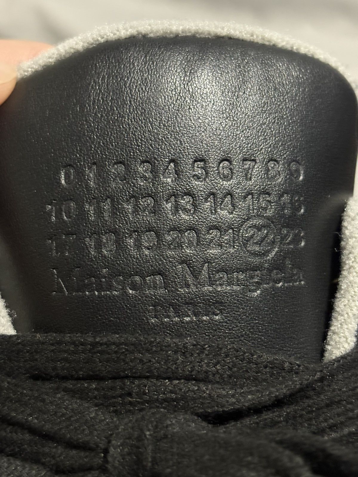 Maison Margiela 7 40 Margiela DDSTCK high Sneaker Deadstock black red jordan Size US 7 / EU 40 - 5 Thumbnail