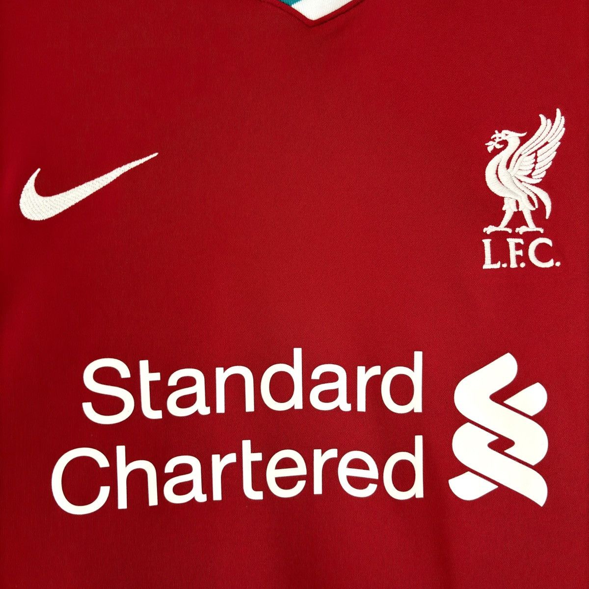 Nike 2020 2021 Liverpool Mane Nike Home Kit Soccer Jersey Shirt Size US XL / EU 56 / 4 - 3 Thumbnail