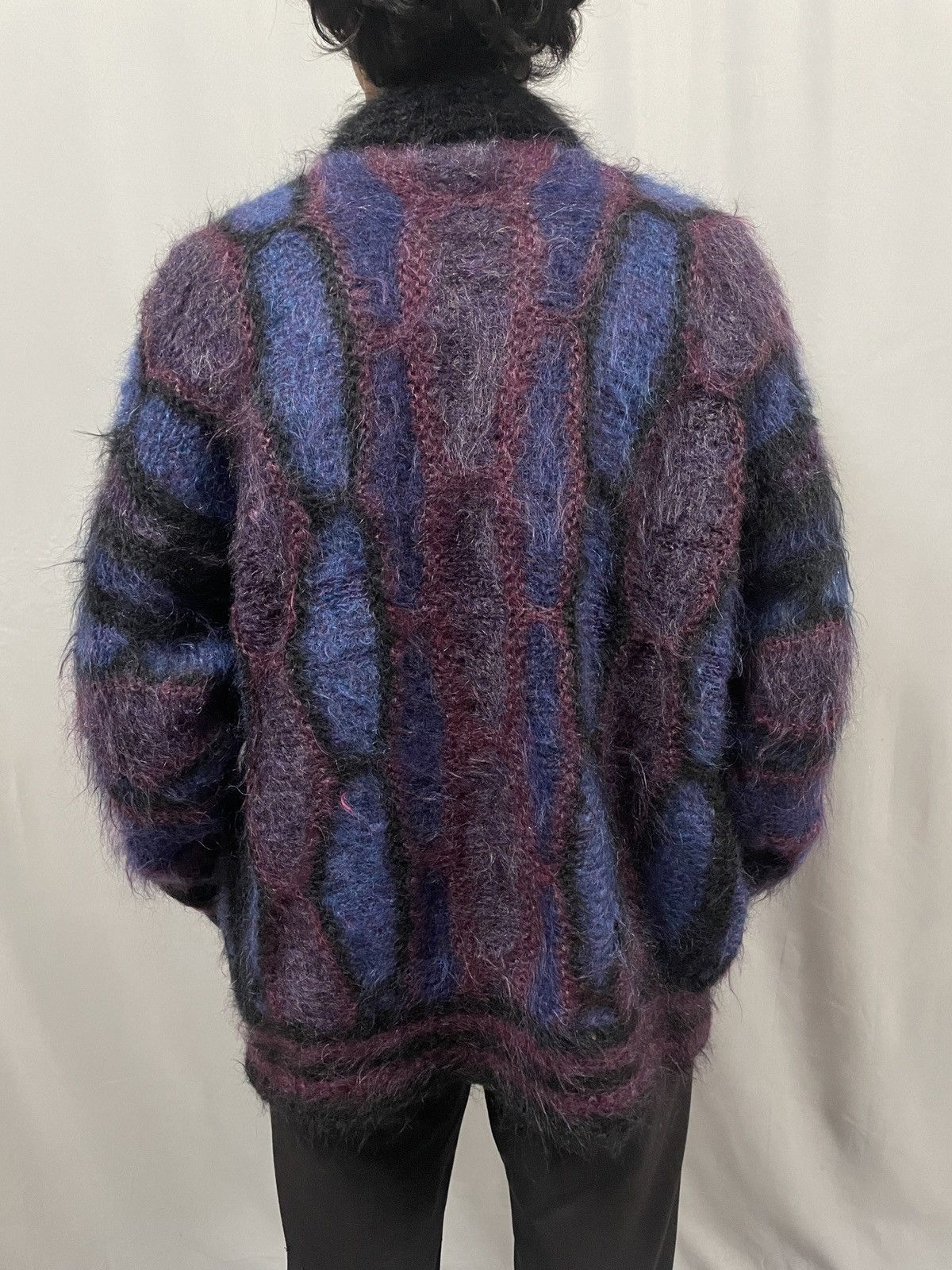 Designer × Vintage Vintage mohair knit cardigan Size US M / EU 48-50 / 2 - 5 Thumbnail