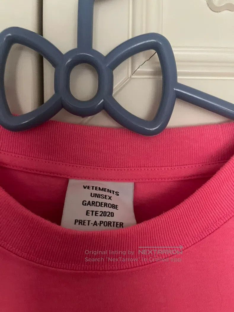 Vetements Vetements T-shirt Size US S / EU 44-46 / 1 - 4 Thumbnail