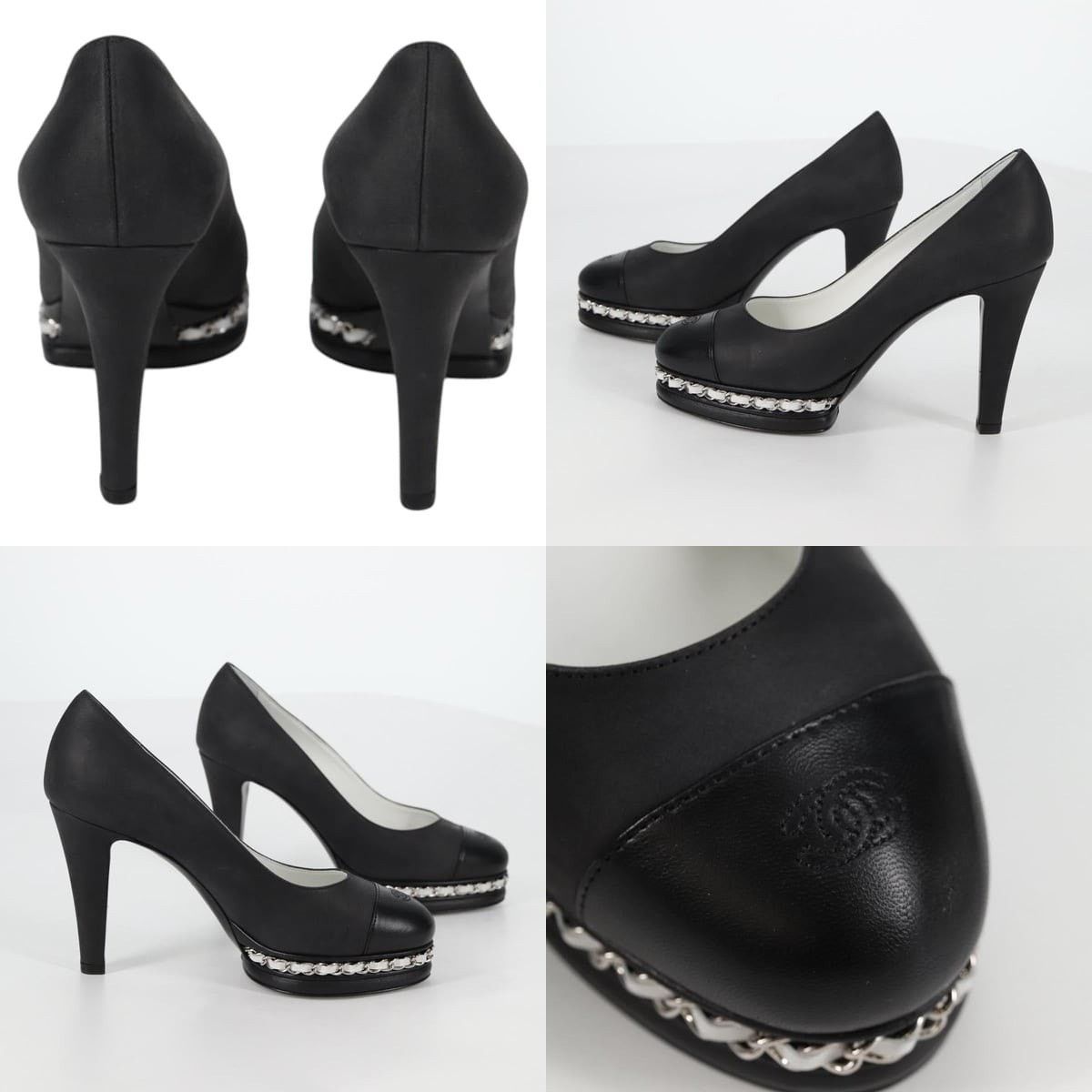 Chanel Chanel Classic Calfskin Pump High Heels Size US 6 / IT 36 - 3 Thumbnail