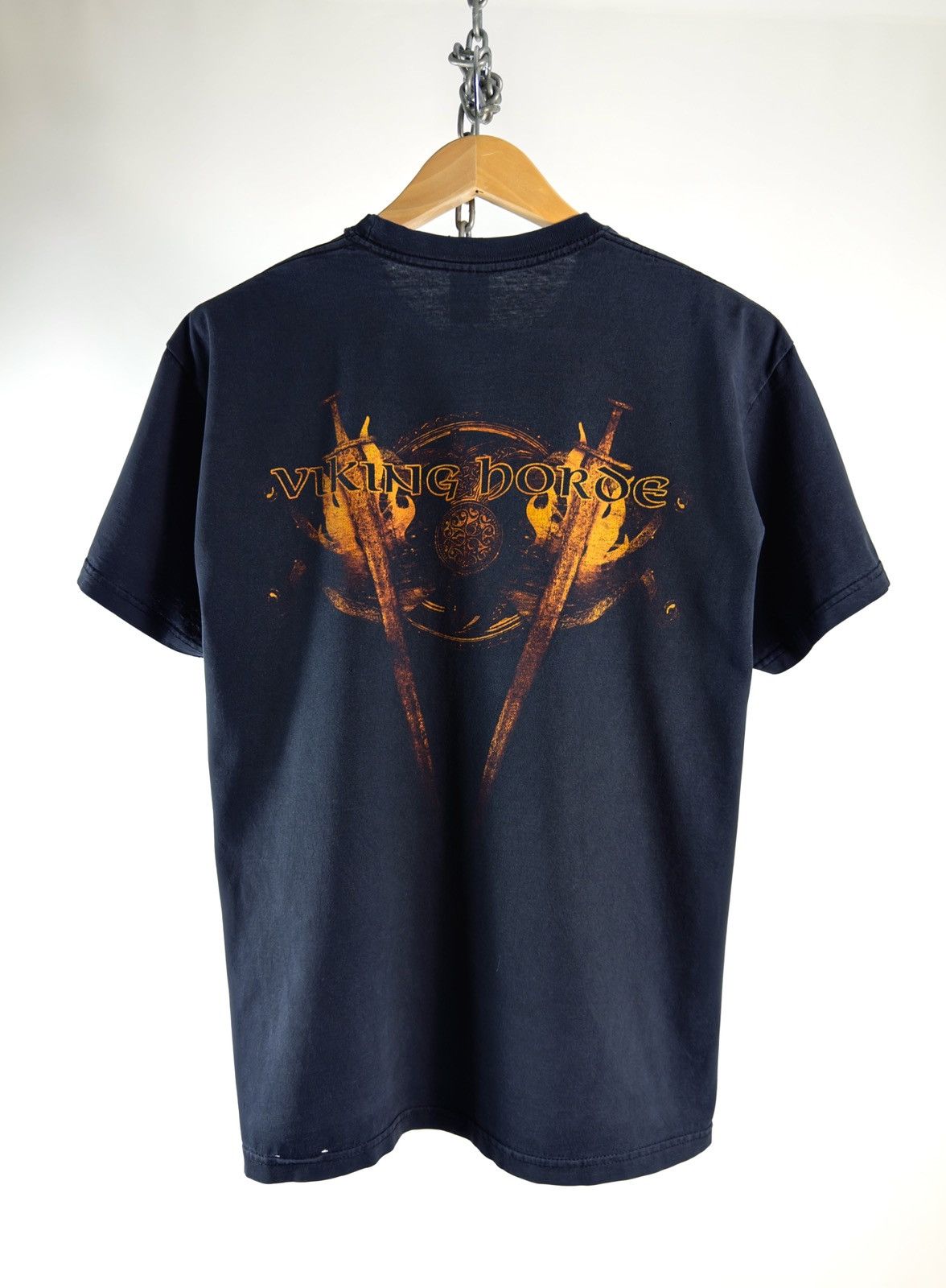 Band Tees 00s Vintage Amon Amarth Faded Rock Tee T-Shirt Size US L / EU 52-54 / 3 - 2 Thumbnail