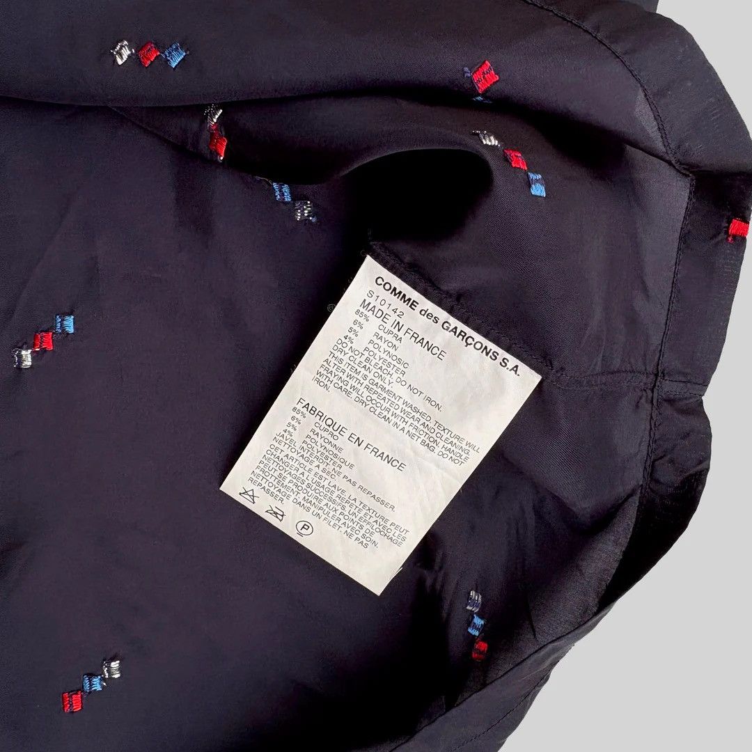 Comme des Garcons SHIRT Comme Des Garcons Shirt Designer S/S Zipped Oversized Rare Size US M / EU 48-50 / 2 - 3 Thumbnail