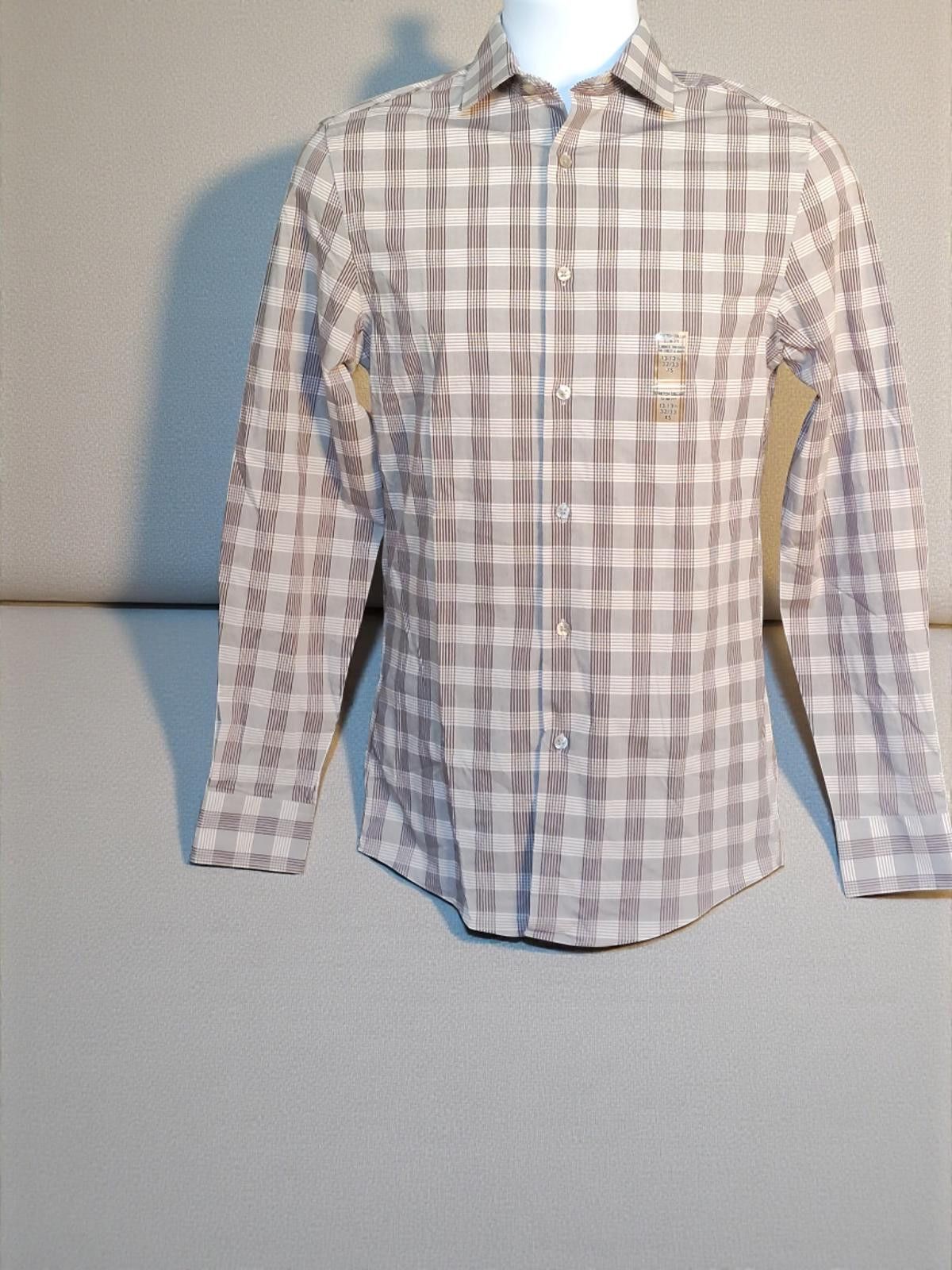 Other Geoffrey Beene Slim Fit Stretch Collim Fit Checkered Shirt - Size US XS / EU 42 / 0 - 3 Thumbnail