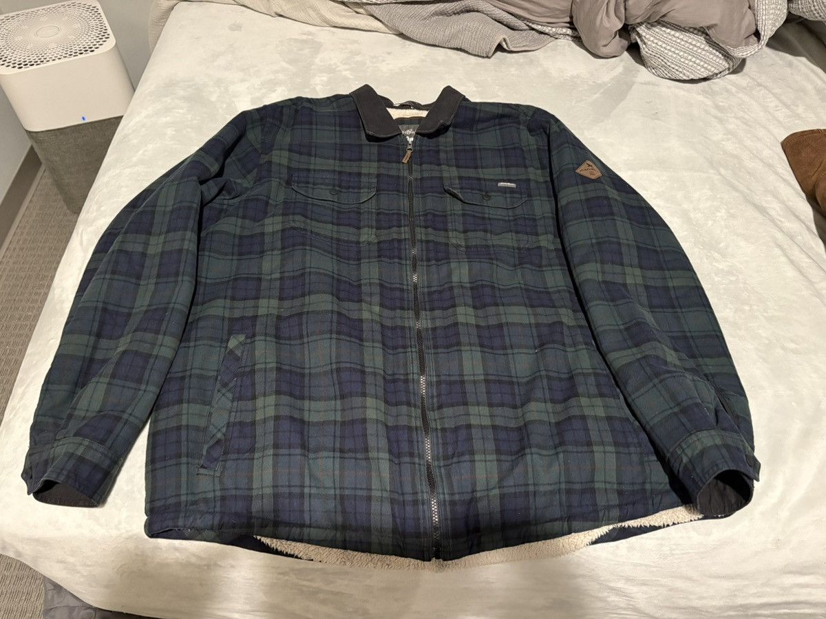 Eddie Bauer Eddie Bauer Shearling-Lined Flannel Shirt Jacket 3XLT Size US XXL / EU 58 / 5 - 3 Thumbnail