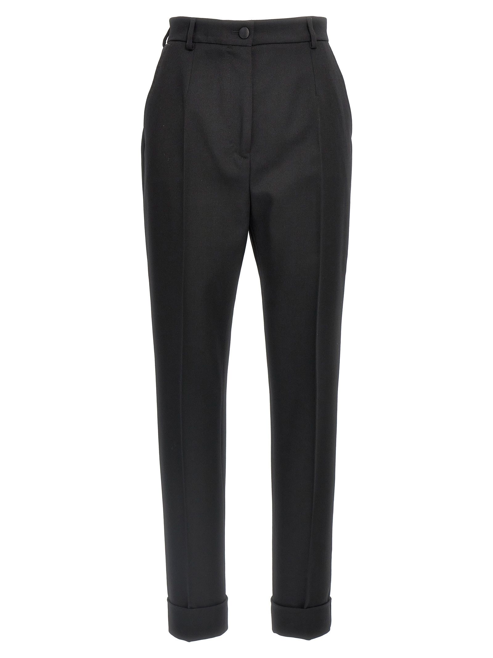 Dolce & Gabbana Tailored Trousers Size 27" / US 4 / IT 40 - 1 Thumbnail