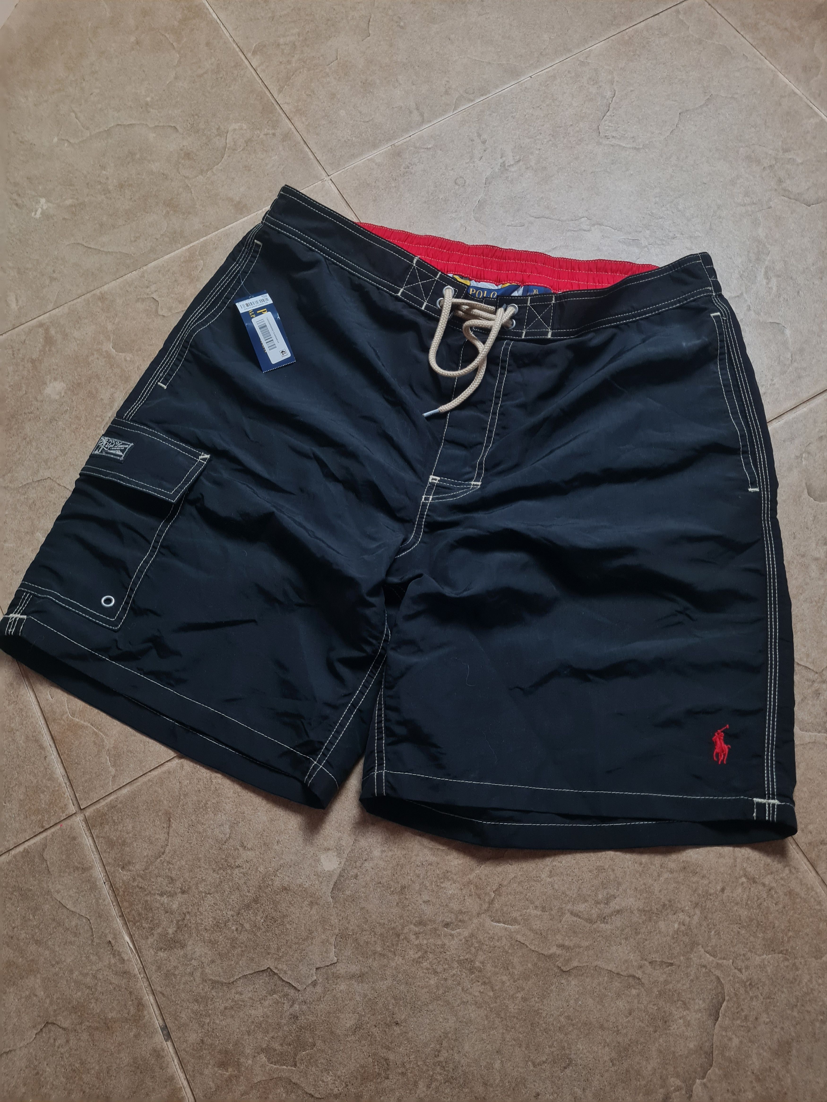 Polo Ralph Lauren Shorts Polo Ralph Lauren Men's Kailua Black Swim Trunks XL Size US 34 / EU 50 - 4 Thumbnail