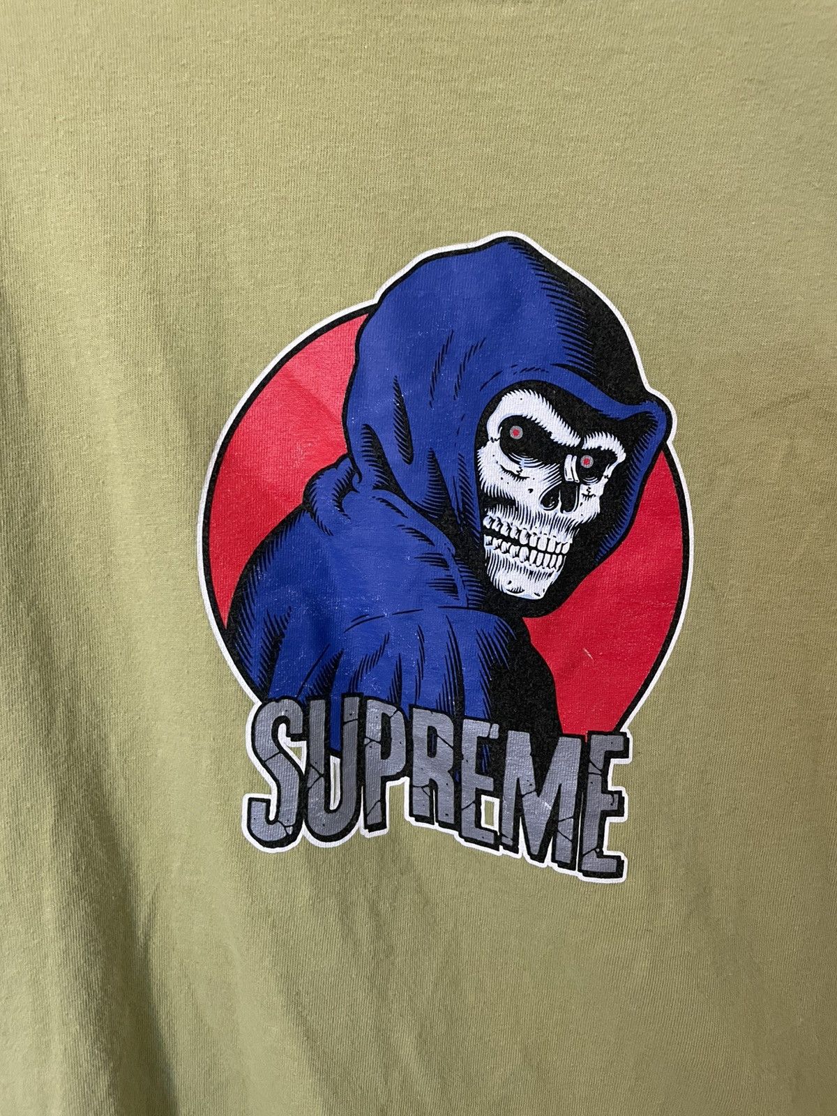 Supreme Supreme Reaper Tee SS23 Size Medium - Used Good Condition Size US M / EU 48-50 / 2 - 4 Thumbnail