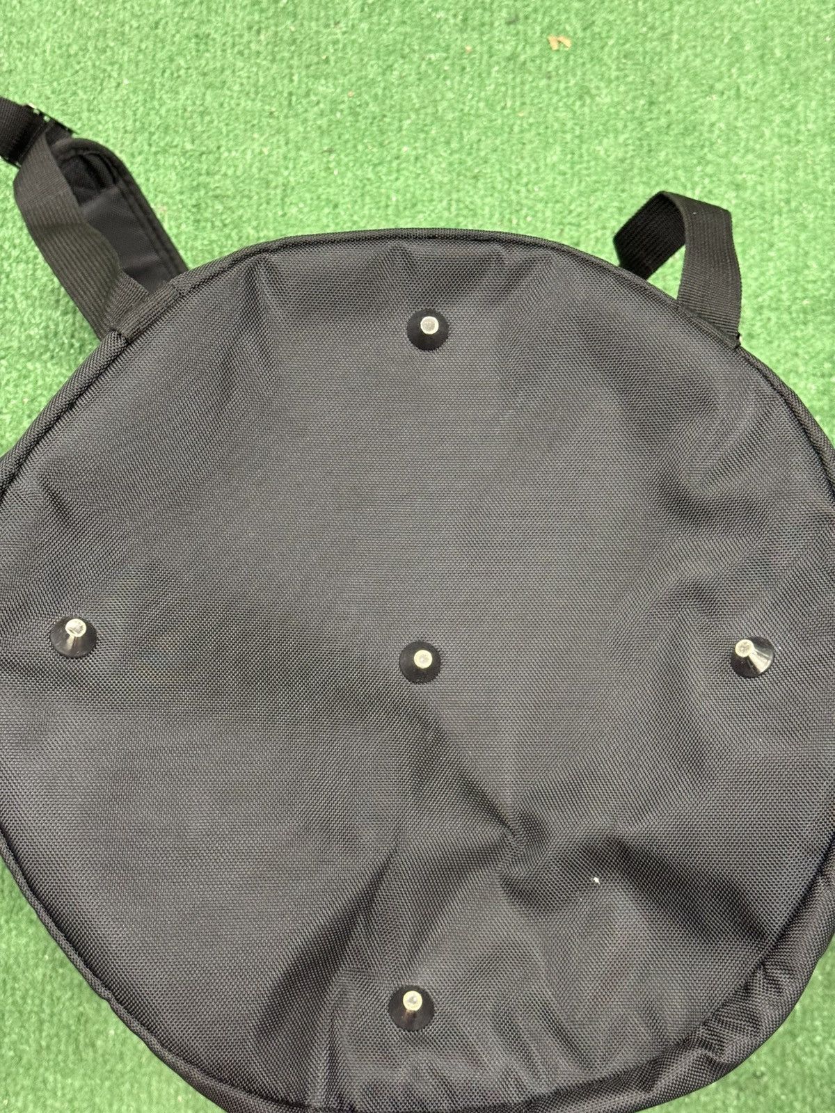 Versace Versace Parfums Medusa Head Nylon Drawstring Flap Backpack Size ONE SIZE - 5 Thumbnail