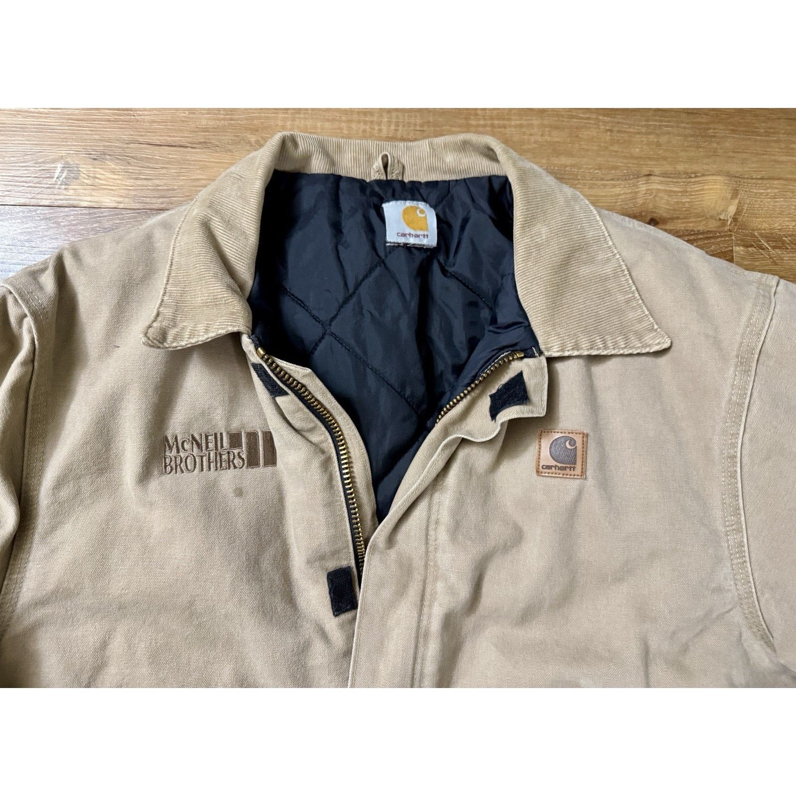 Carhartt Vintage Carhartt Traditional Corduroy Collared Canvas Jacket Size US XL / EU 56 / 4 - 5 Thumbnail