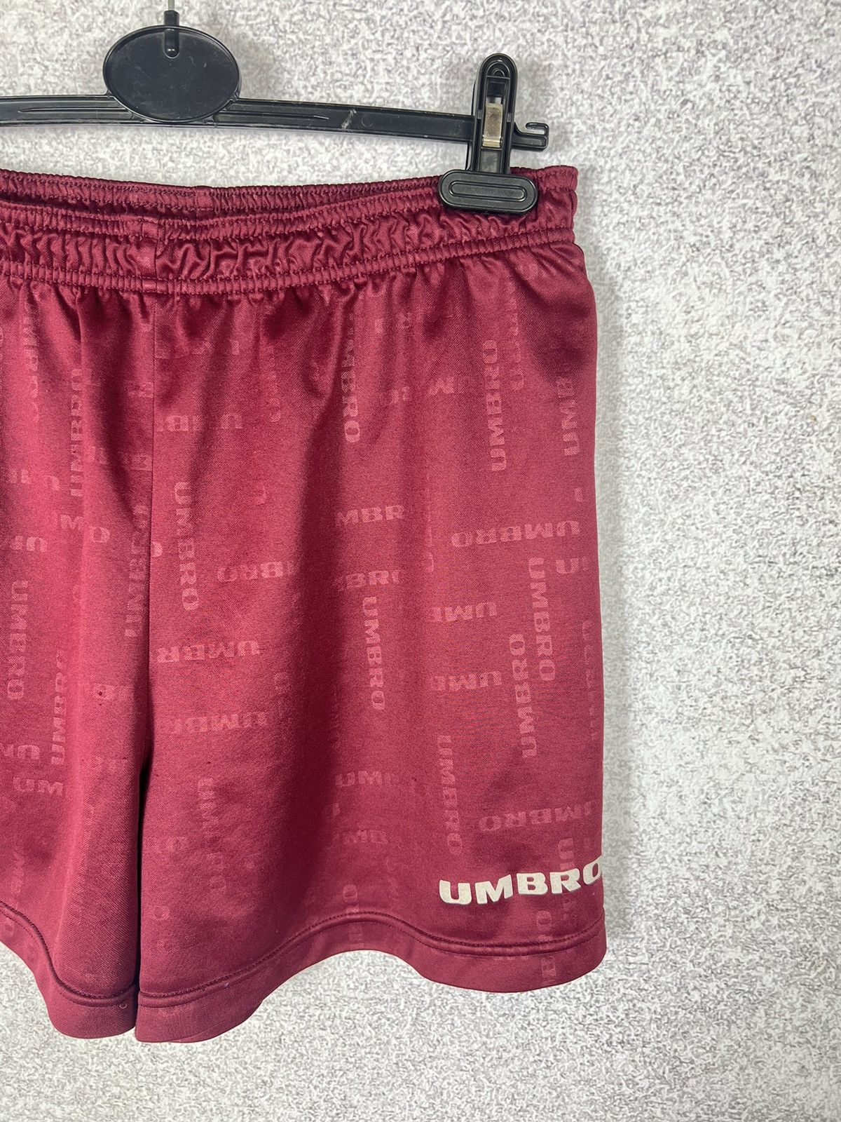 Umbro Vintage 90s Umbro Monogram Logo Shorts Size US 32 / EU 48 - 2 Thumbnail