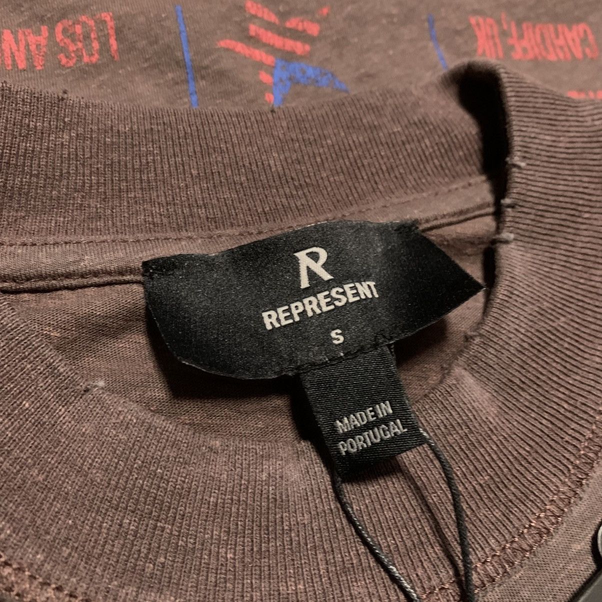 Represent Clo. Represent Small Dream On Tour Nero Brown Tee Size US S / EU 44-46 / 1 - 4 Thumbnail