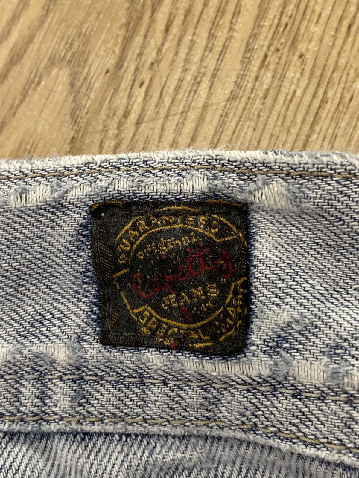 Japanese Brand Japanese Brand Blue Wash Style Bush Pants Buckle Back Jeans Size US 30 / EU 46 - 16 Thumbnail