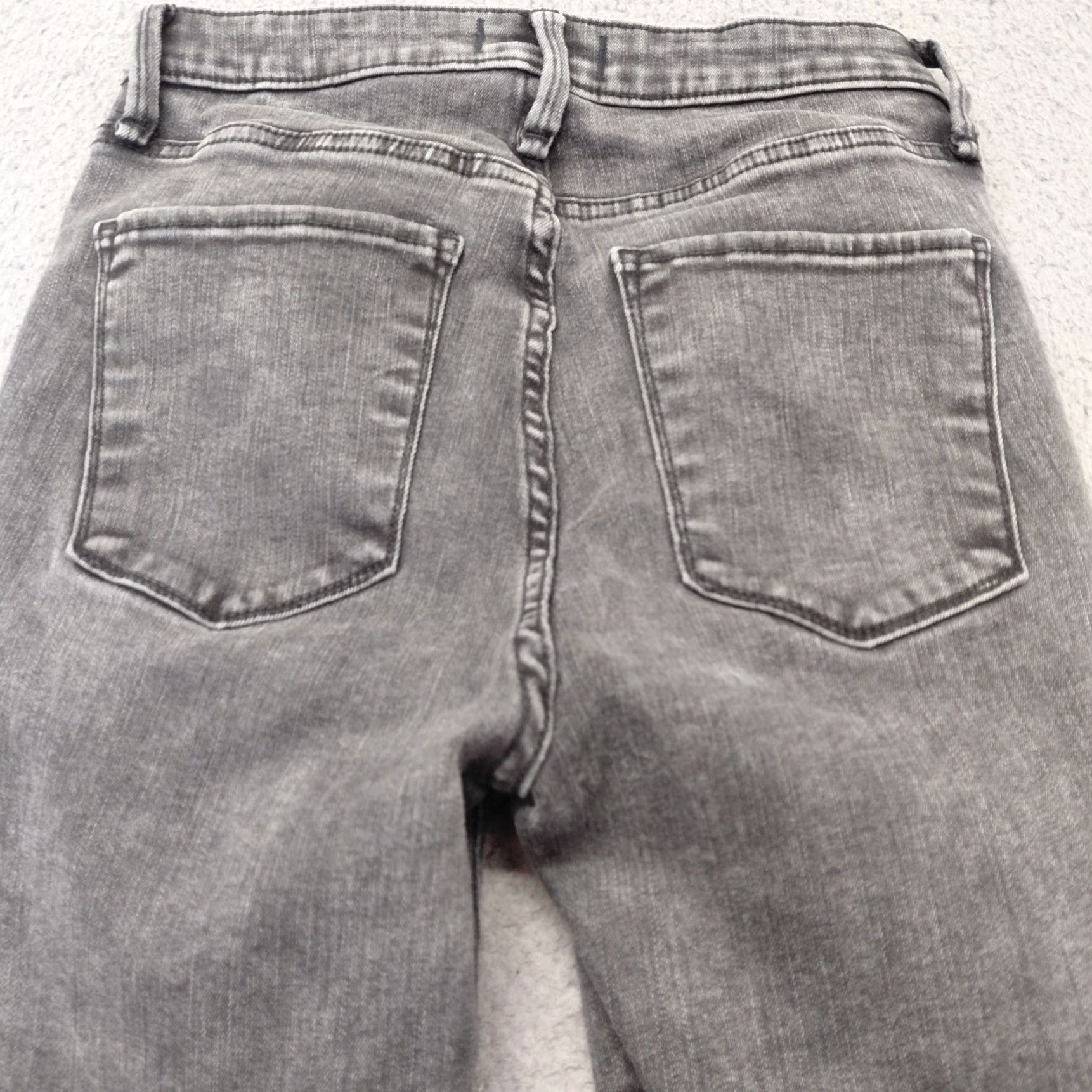 Abercrombie & Fitch Abercrombie & Fitch High Rise Super Skinny Ankle Jeans Women’s 25/0R Black Denim Size 42" / US 20 - 3 Thumbnail
