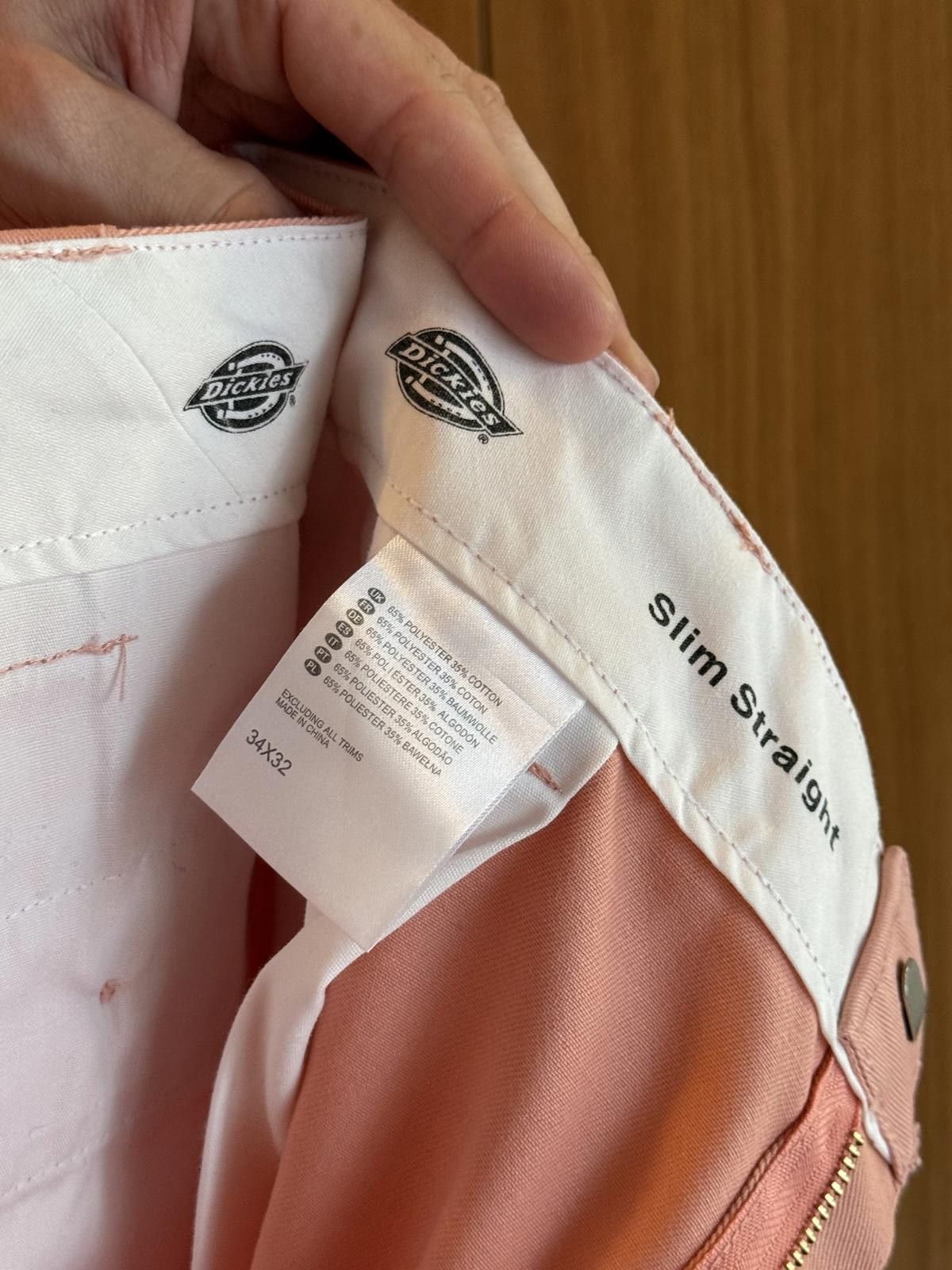 Dickies Salmon Dickies Slim Straight Pants Size US 34 / EU 50 - 6 Thumbnail
