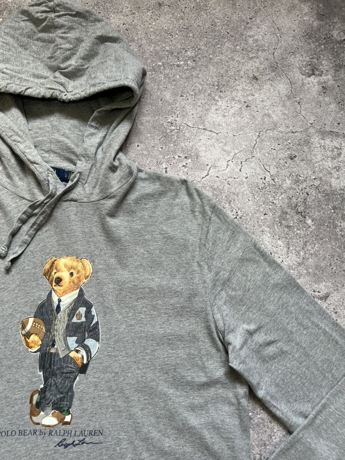 Ralph Lauren Polo Ralph Lauren Bear Hooded Long Sleeve Cotton Size US L / EU 52-54 / 3 - 6 Thumbnail