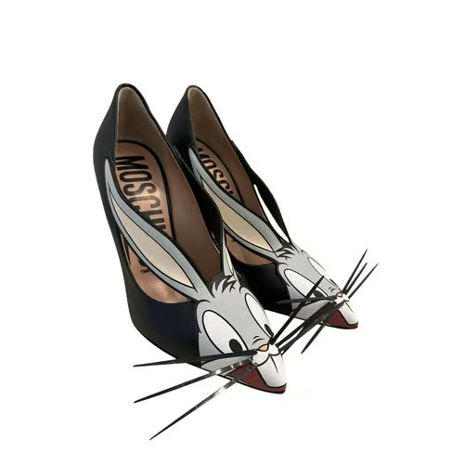 Moschino SS23 Moschino Couture Jeremy Scott Bunny High Heels Pumps Size US 5 / IT 35 - 2 Thumbnail