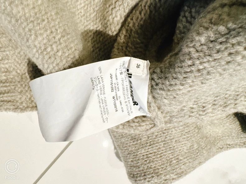 Jil Sander Jil Sander smoke gray sweater Size XXS / US 00 / IT 34 - 4 Thumbnail