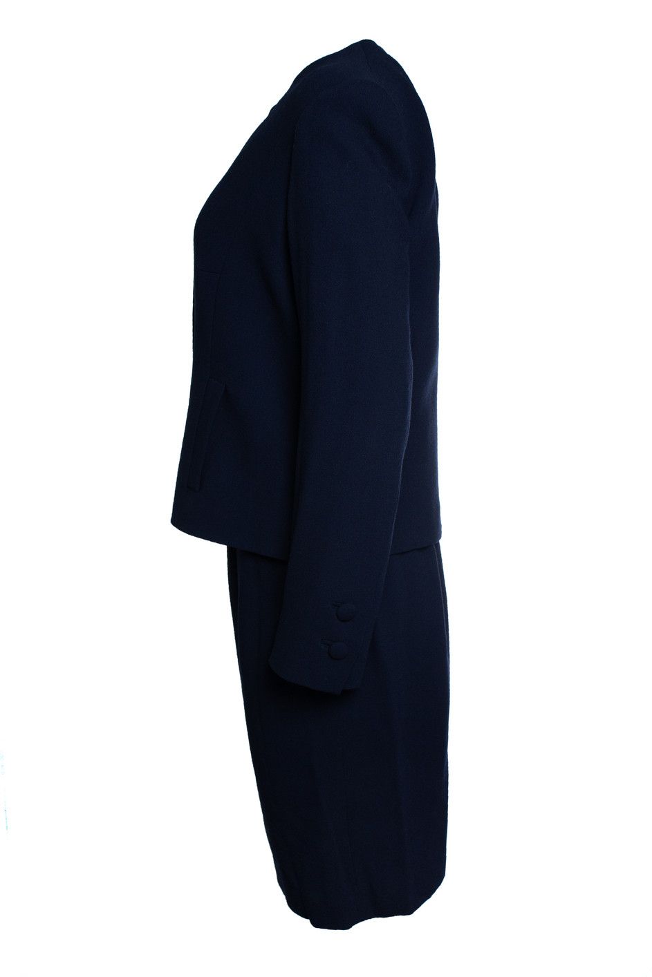 Other Jan Taminiau, Two piece suit in dark navy Size M / US 6-8 / IT 42-44 - 6 Thumbnail