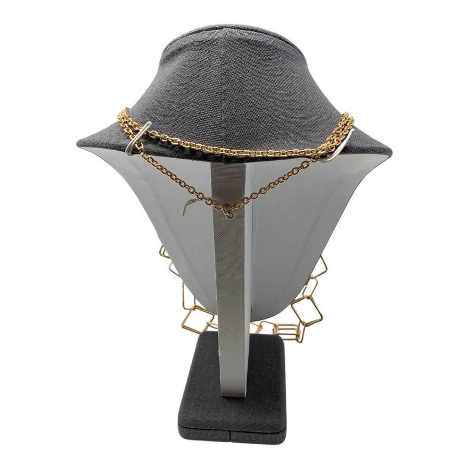 Other Gold Tone Square Link Chain Necklace Size ONE SIZE - 4 Thumbnail