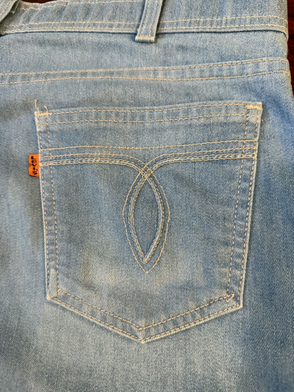 Levi's Vintage 80s Levi’s 415 Bootcut Skosh Flared Jeans 34x31 USA Size US 34 / EU 50 - 3 Thumbnail