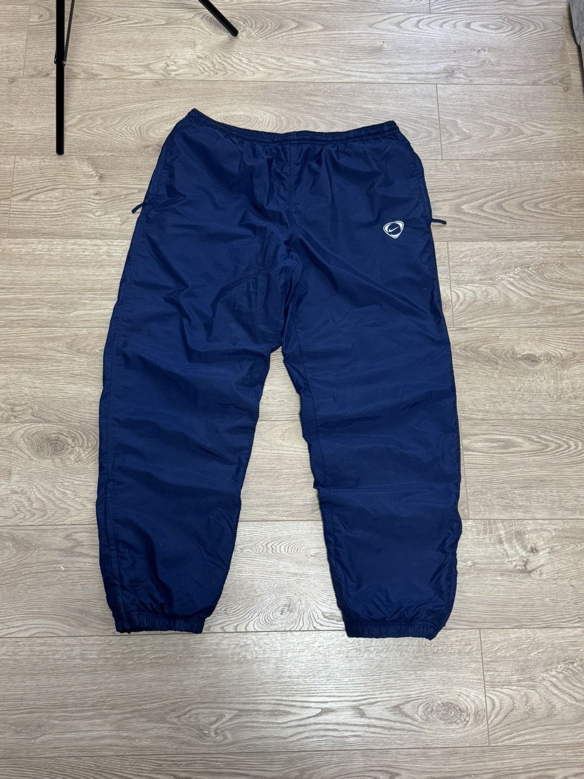 Nike Vintage Nike Nylon Y2K baggy pants navy men’s XL size Size US 34 / EU 50 - 9 Thumbnail