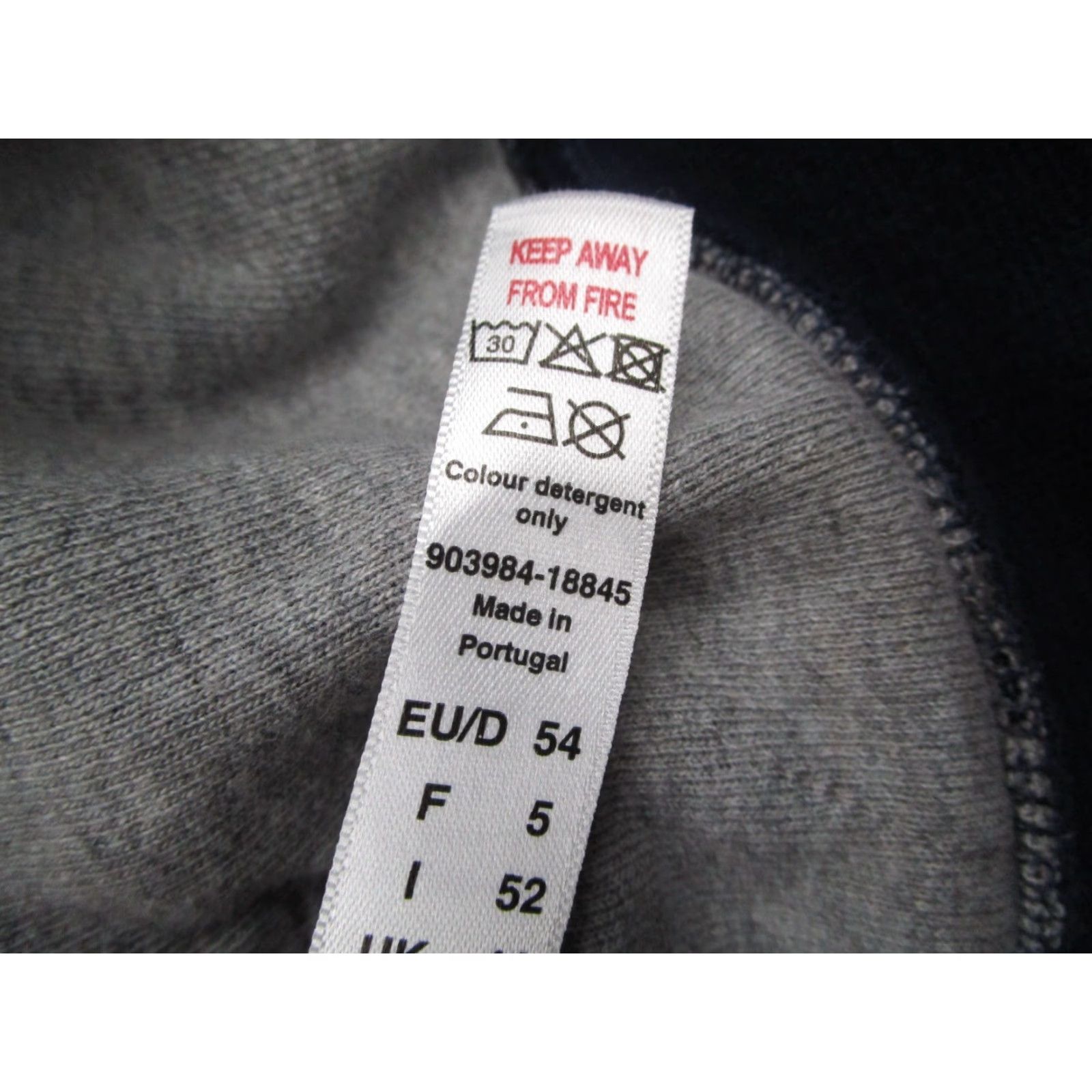Vintage SCHIESSER Jacket Women XL Blue Full Zip Bomber Cotton Twill Made in Portugal Size XL / US 12-14 / IT 48-50 - 5 Thumbnail