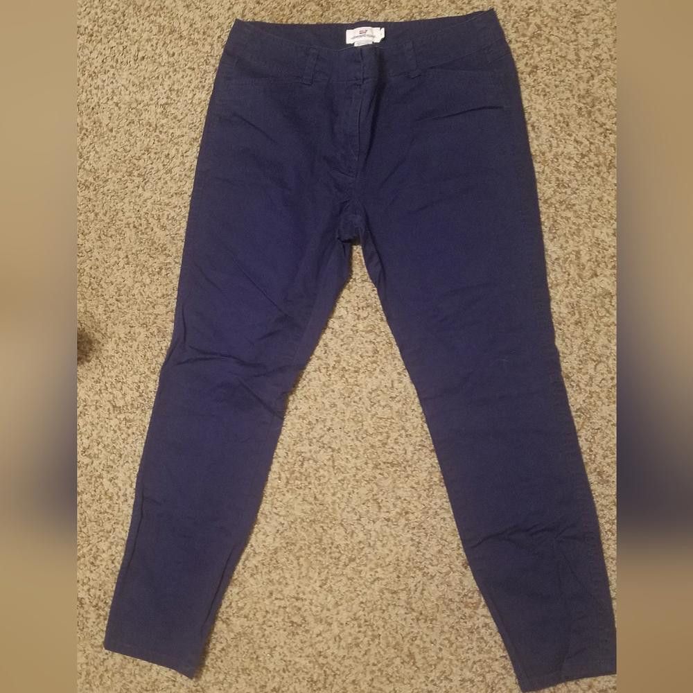 Vineyard Vines Vineyard Vines Blue Pants Size 6 Size 28" / US 6 / IT 42 - 2 Thumbnail
