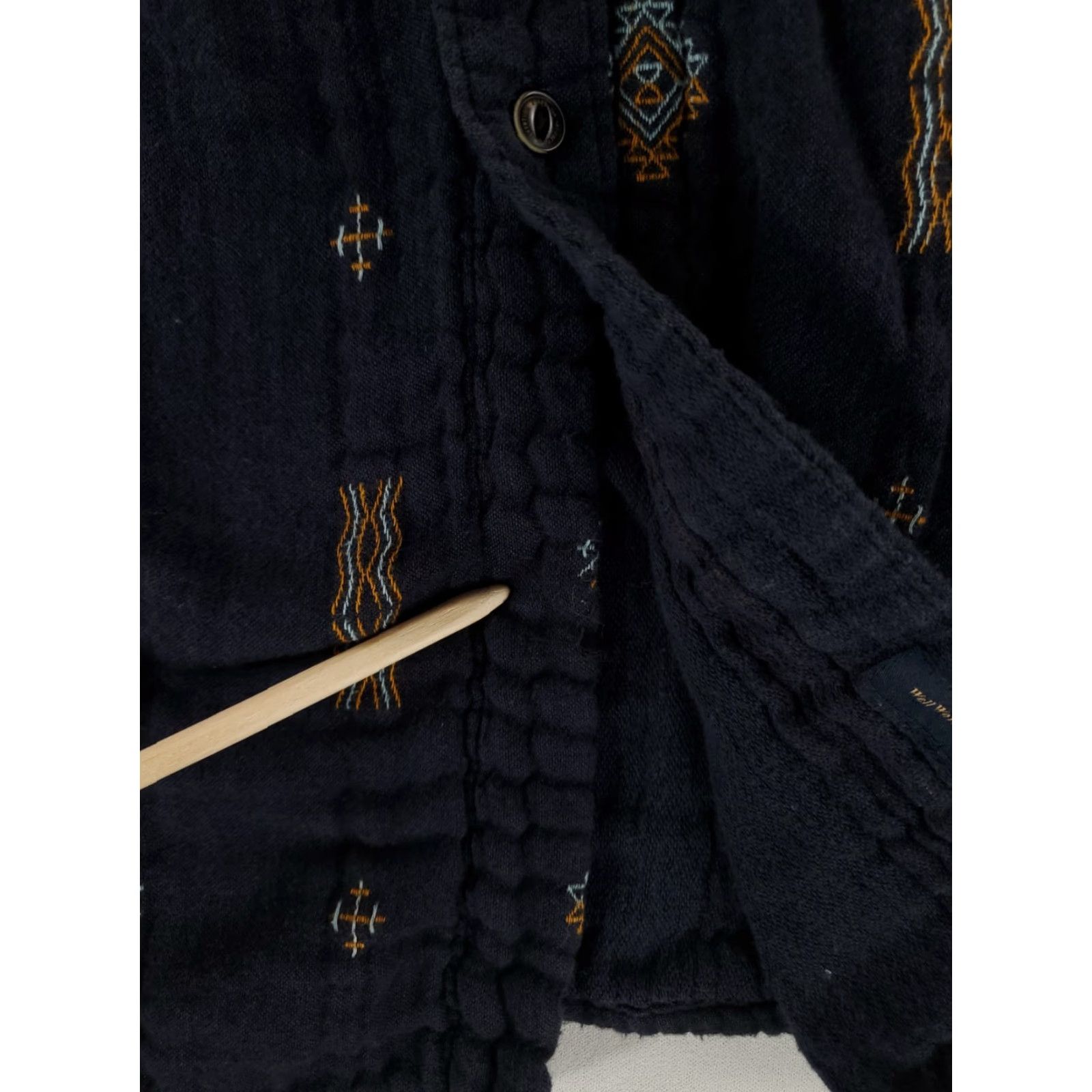 Roark Roark Shirt Button Down Manawa Tapu Short Sleeve Blue Mens M Size US M / EU 48-50 / 2 - 3 Thumbnail