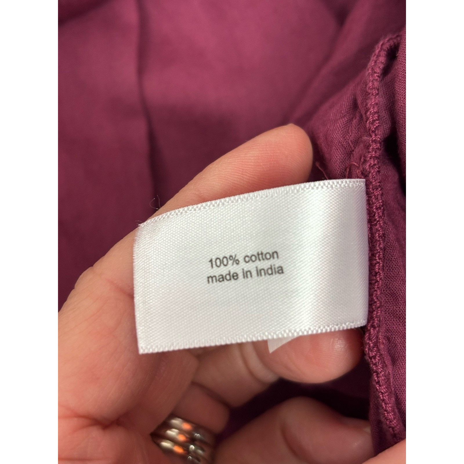 Other Lane Bryant 22 Blush Pink Ombre Tie Dye LS V-Neck Blouse Size 3XL / US 20-22 - 6 Thumbnail