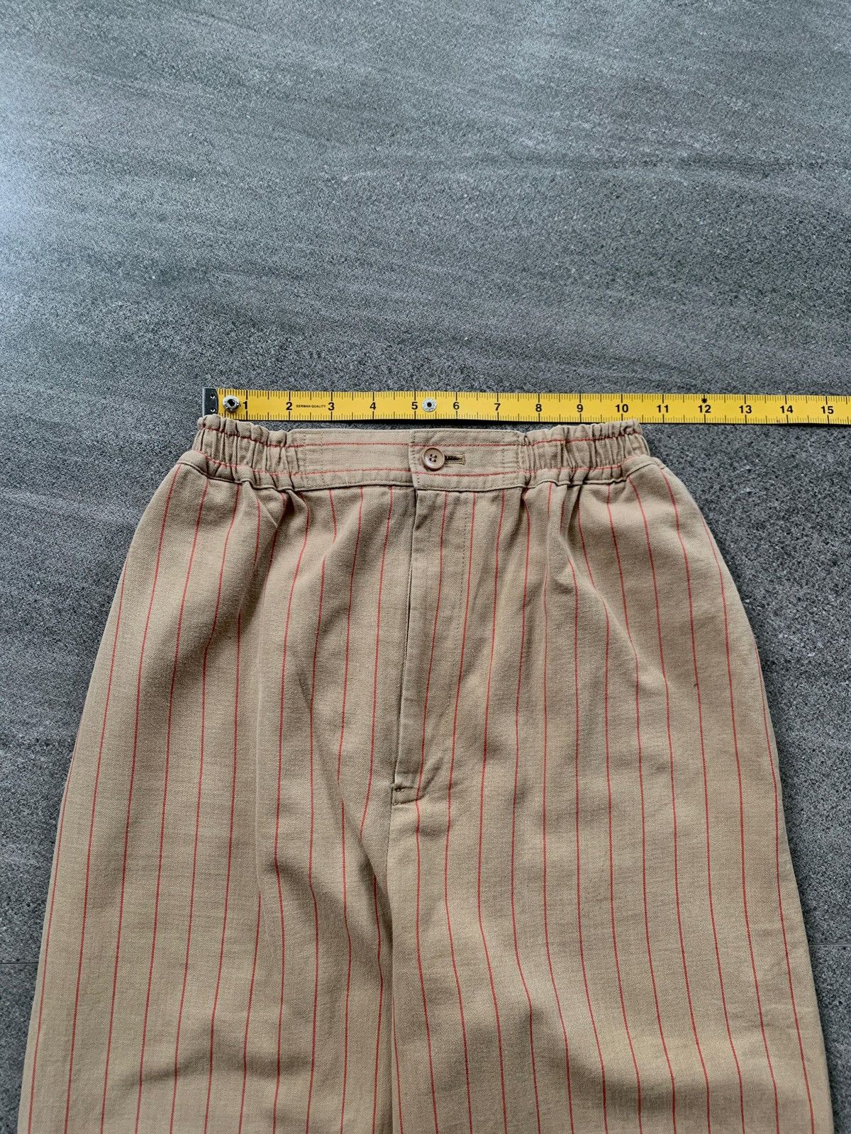 Issey Miyake FREE TAX! Issey Sport Relaxed Striped Trousers Size US 29 - 12 Thumbnail