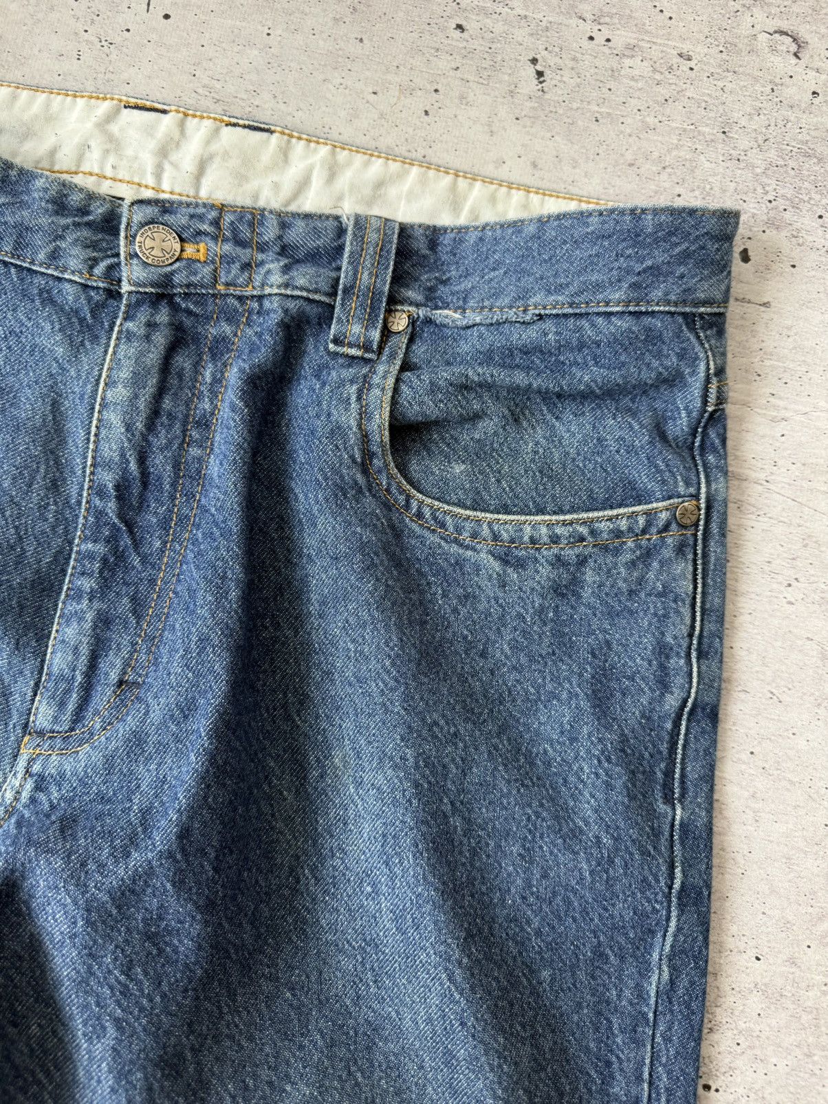 Independent Truck Co. Independent Truck Co Vintage Baggy Jeans Y2K Skate Pants Size US 34 / EU 50 - 10 Thumbnail