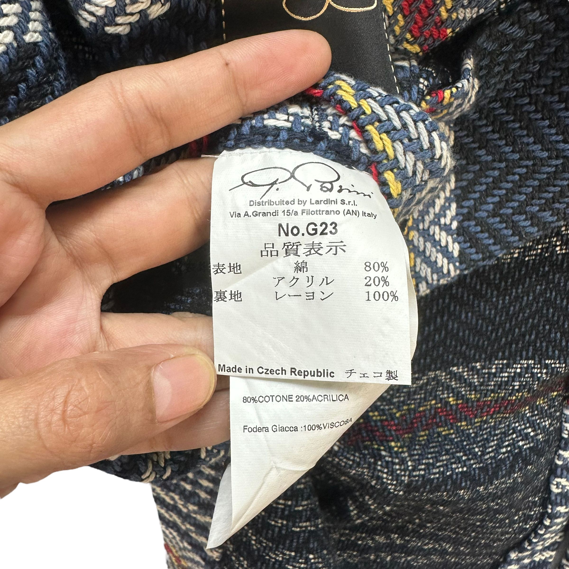 Gabrielle GABRIELE PASINI CASUAL JACKET #8847-005 Size US XS / EU 42 / 0 - 8 Thumbnail