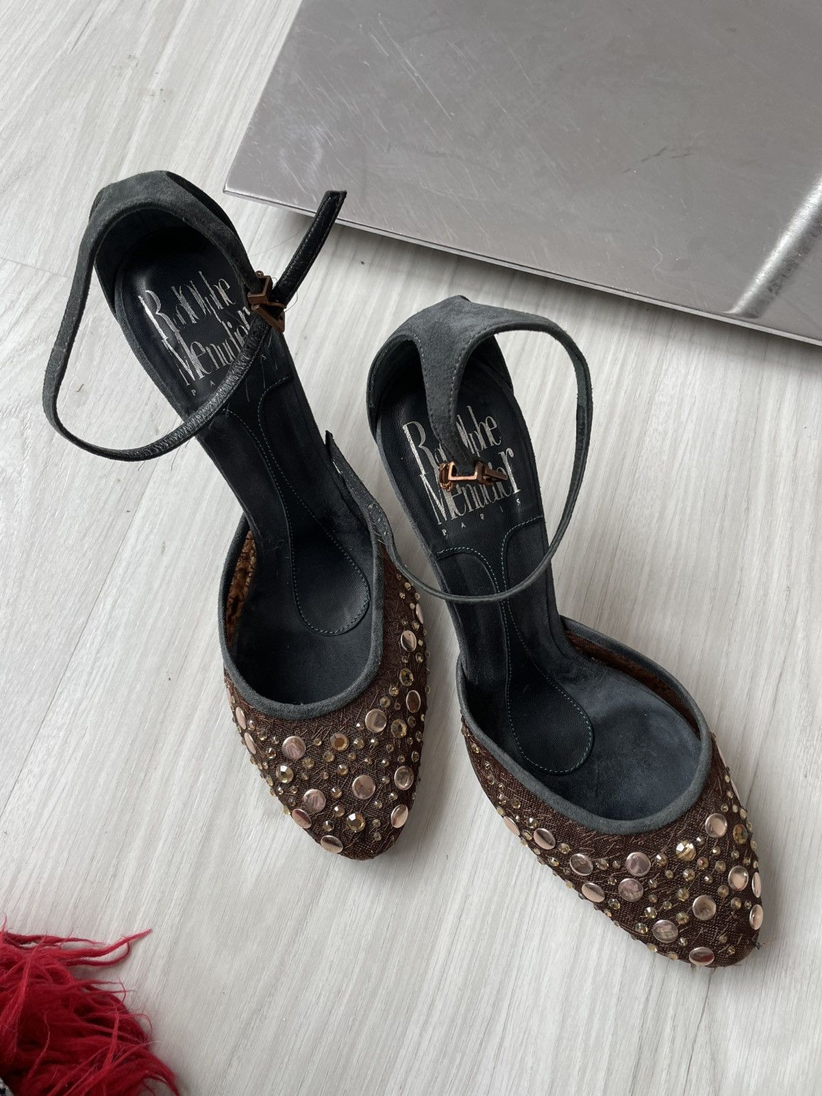 Vintage Rodolphe Menudier mules Size US 6 / IT 36 - 16 Thumbnail